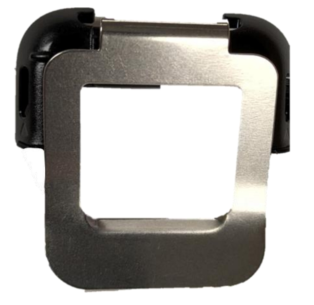 Zebra SG-WS1X-CLPR-01 mounting kit Stainless steel, Black