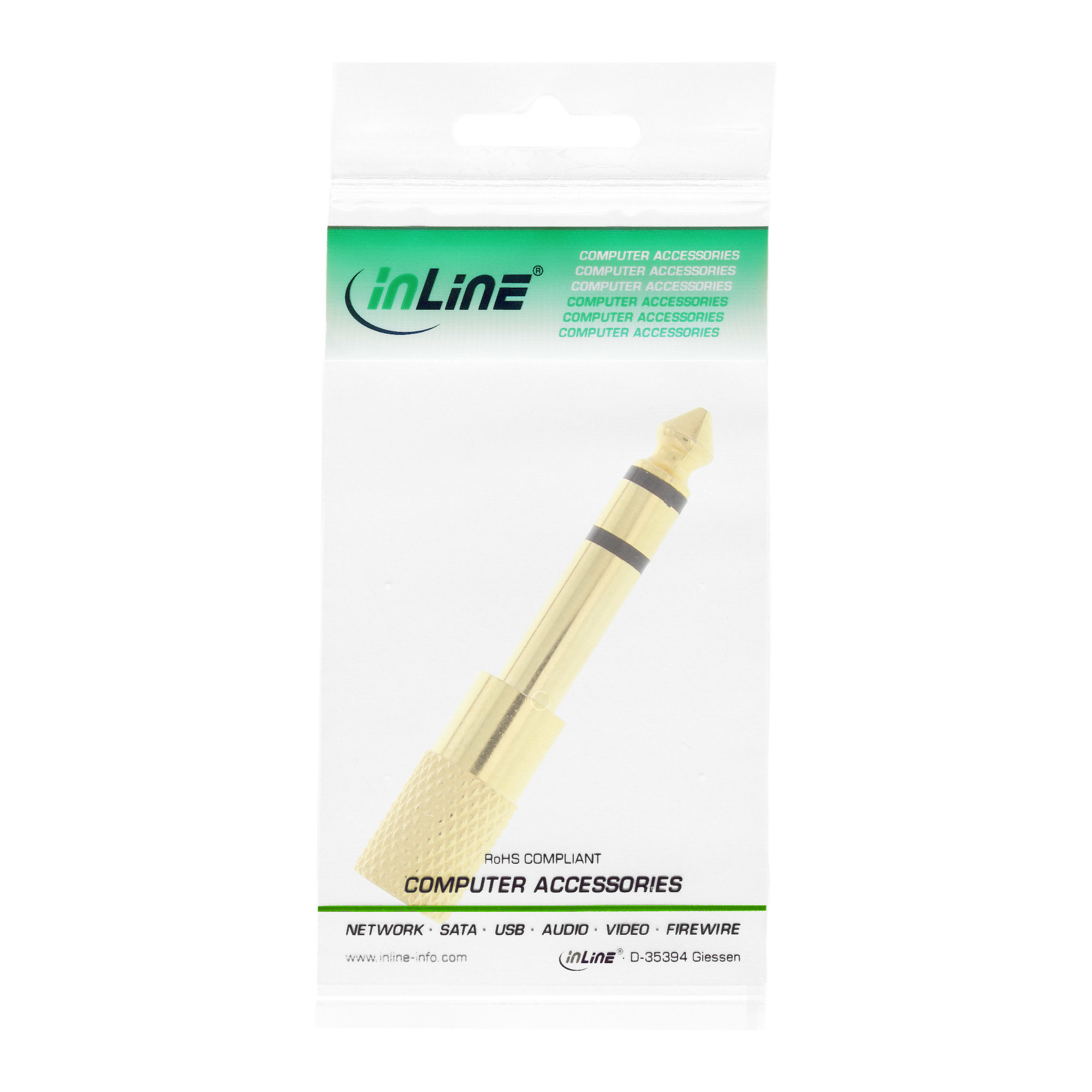InLine Audio-Adapter - Stereo-Stecker (M)