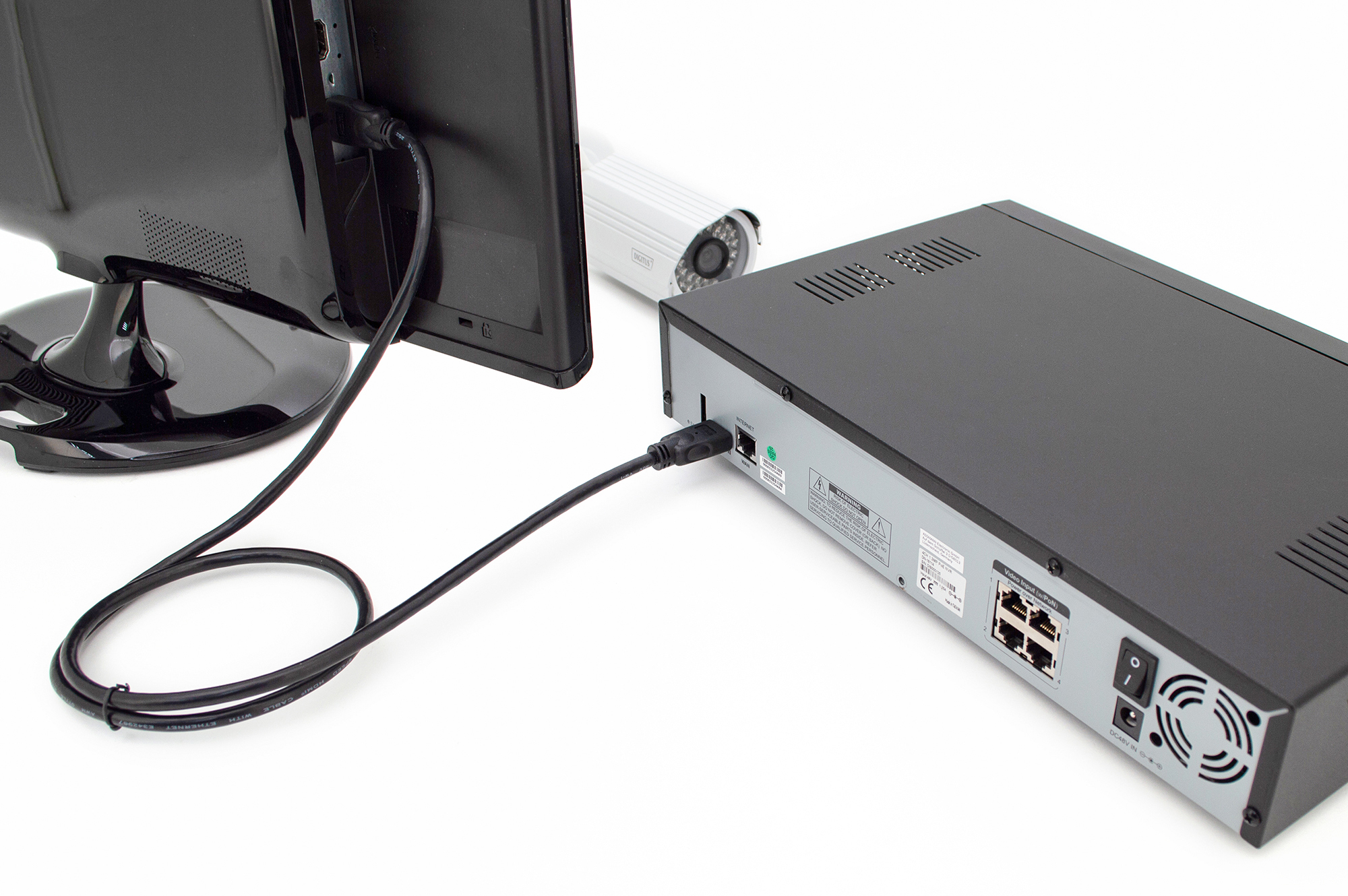 Digitus HDMI High Speed con cavo di collegamento Ethernet