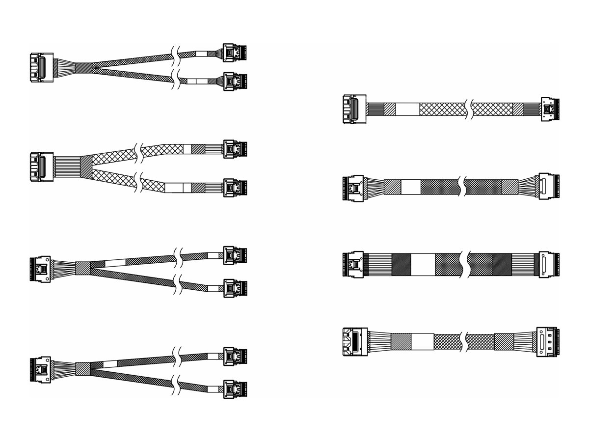 Lenovo Speicherkabelkit - fr HBA/RAID-Adapter