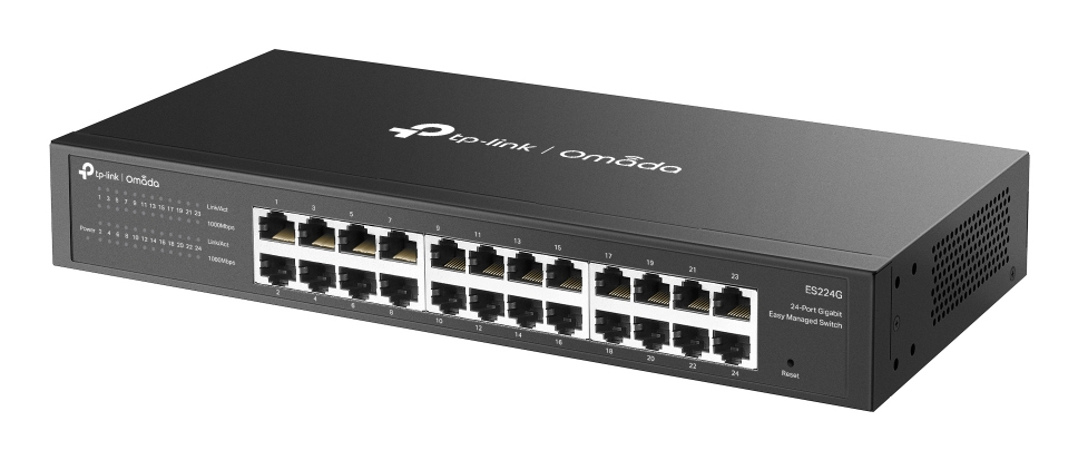 TP-Link Omada ES224G commutateur r�seau G�r� L2 Gigabit Ethernet (10/100/1000) Noir