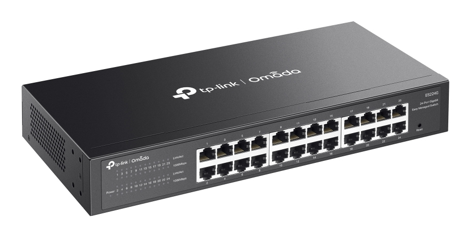 TP-Link Omada ES224G commutateur r�seau G�r� L2 Gigabit Ethernet (10/100/1000) Noir