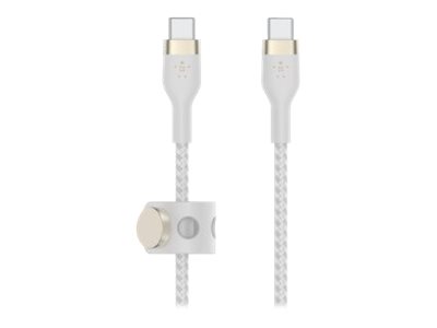 Belkin BOOST CHARGE PRO Flex c�ble USB 1 m USB 2.0 USB C Blanc