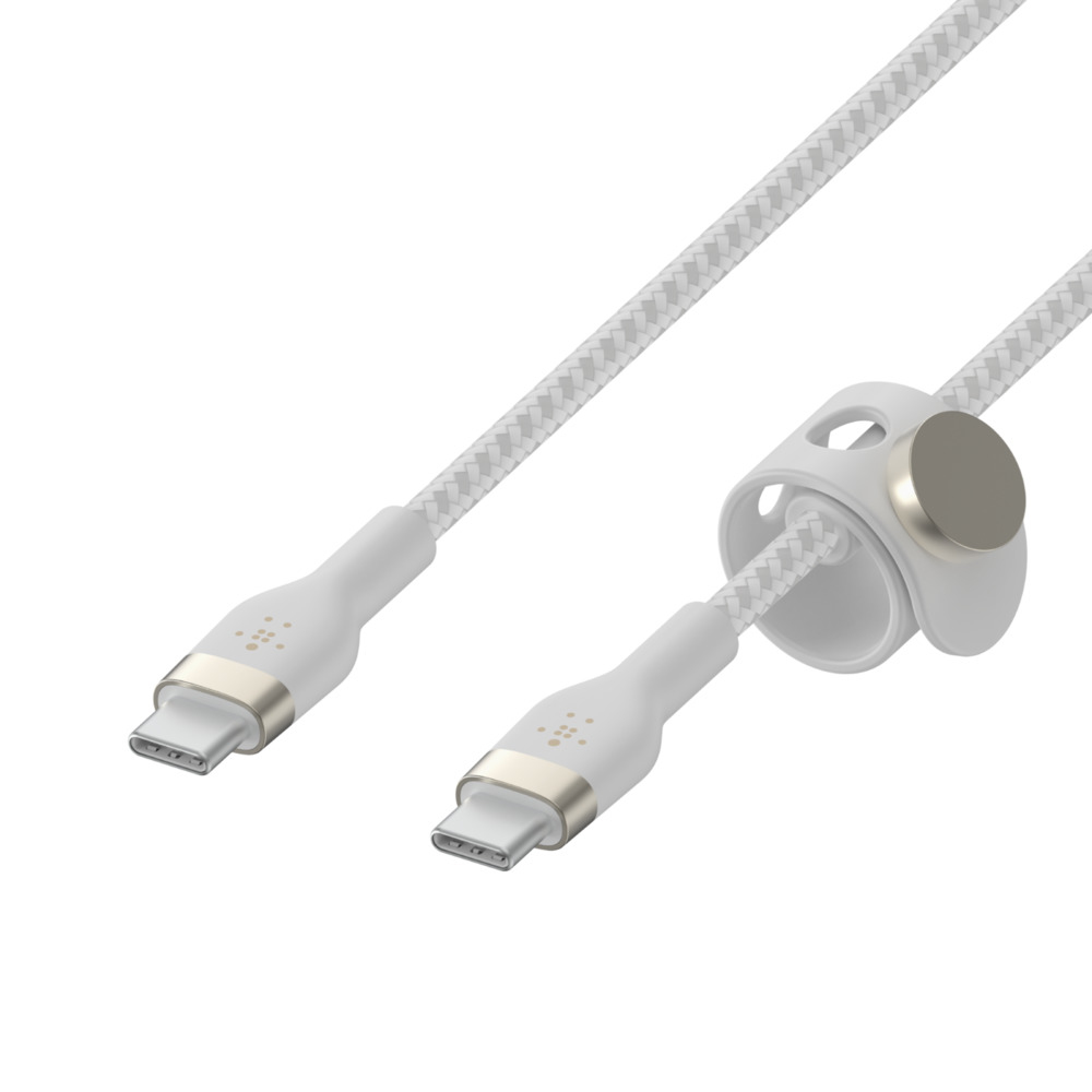 Belkin BOOST CHARGE PRO Flex c�ble USB 1 m USB 2.0 USB C Blanc