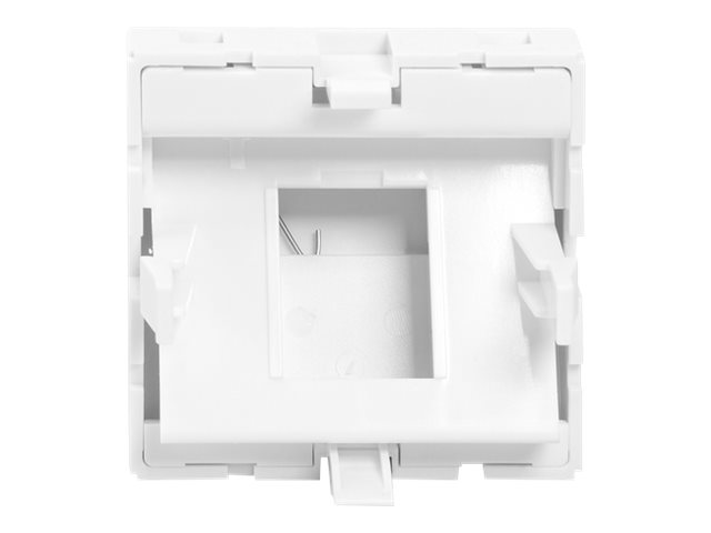 Digitus Plaque frontale, 1 port, 45 x 45 mm, coude, pour cadre DN-93802-5-SH