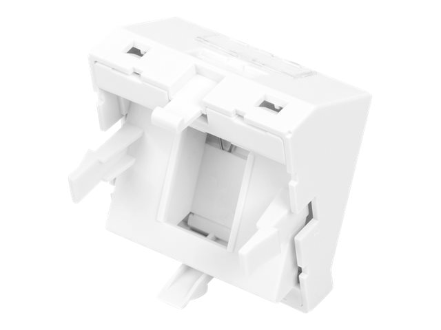 Digitus Plaque frontale, 1 port, 45 x 45 mm, coude, pour cadre DN-93802-5-SH