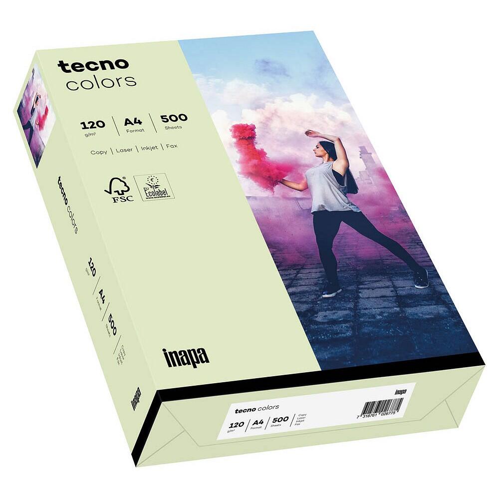 TECNO mobile Kopierpapier colors hellgrn DIN A4 120 g/qm 250 Blatt - Normal/Kopierpapier - 120 g/m