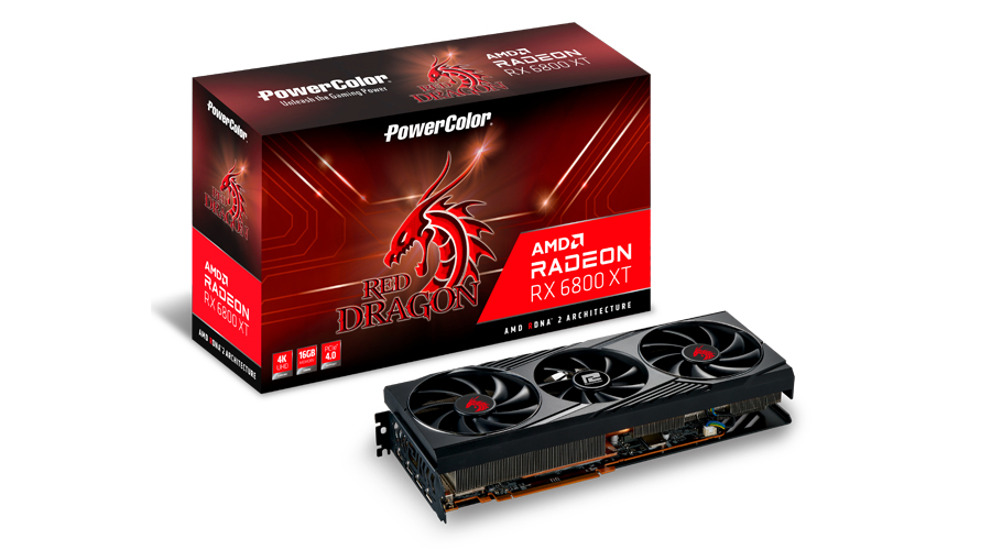 PowerColor Red Dragon Radeon RX 6800 XT - Grafikkarten