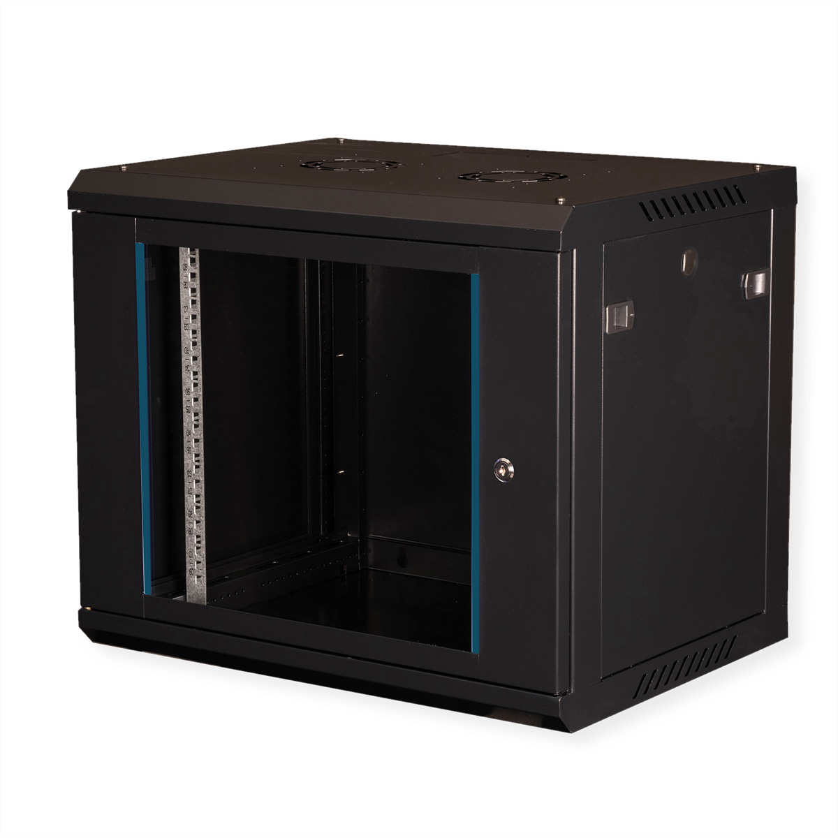 VALUE 19-Zoll Wandgehuse 600x450mm schwarz Bausatz - Wandgehuse