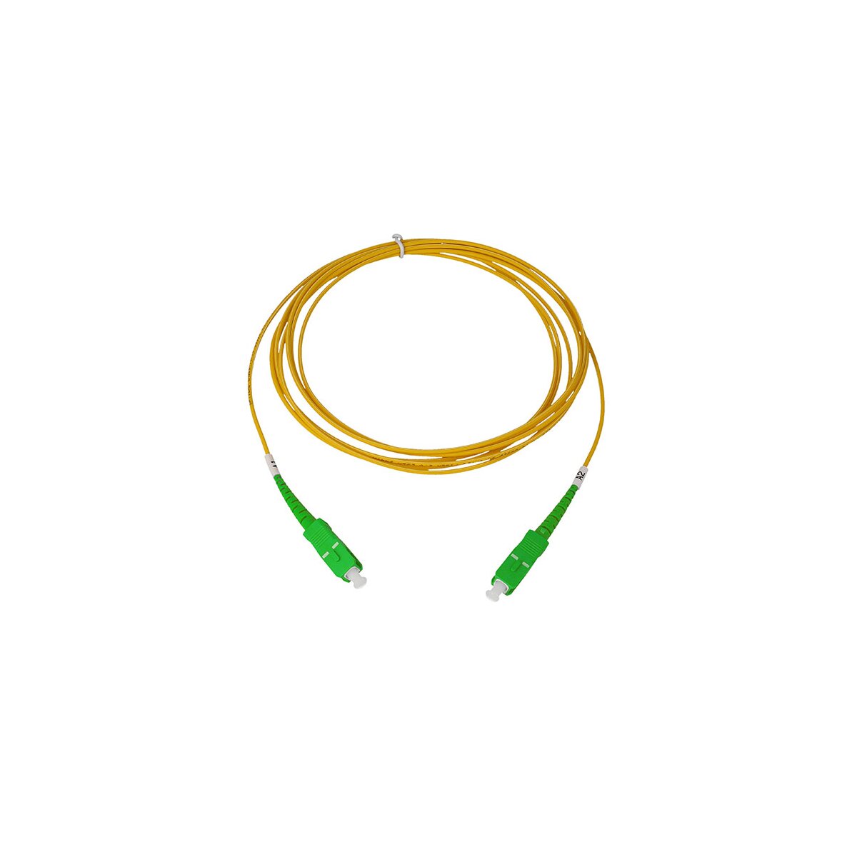 BlueOptics SFP2222BU0.5MM cable de fibra optica 0,5 m SC OS2 Amarillo