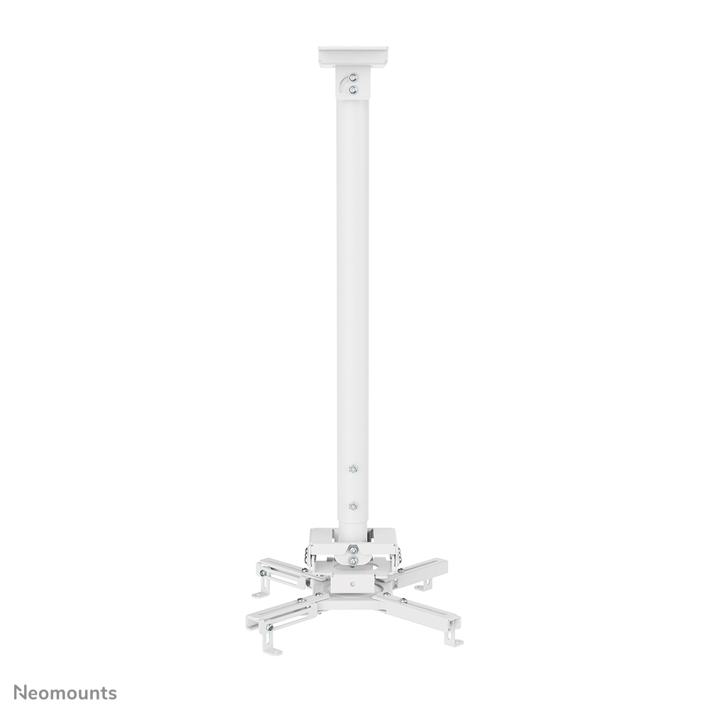 Neomounts CL25-550WH1 Beamer ceiling mount - h 74,5-114,5 cm - easy-install - full motion