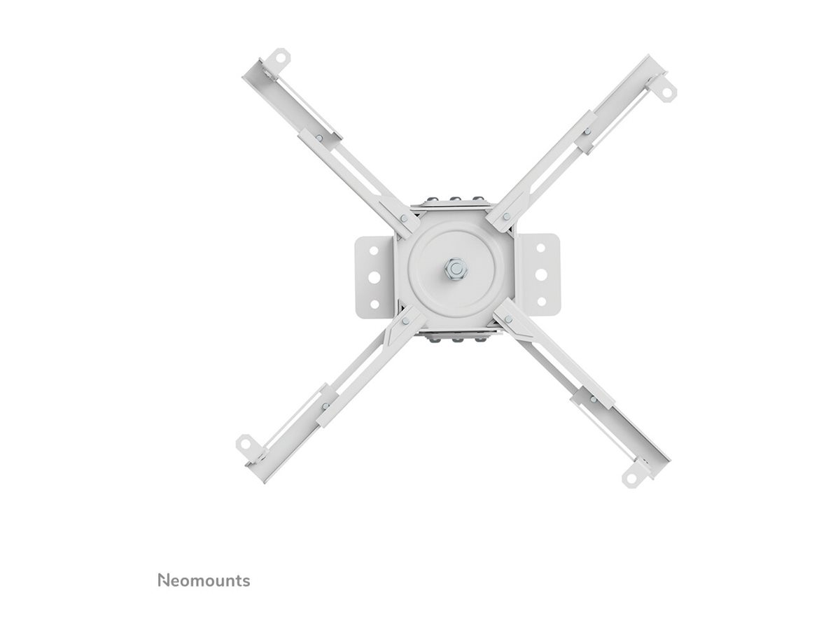 Neomounts CL25-550WH1 Beamer ceiling mount - h 74,5-114,5 cm - easy-install - full motion