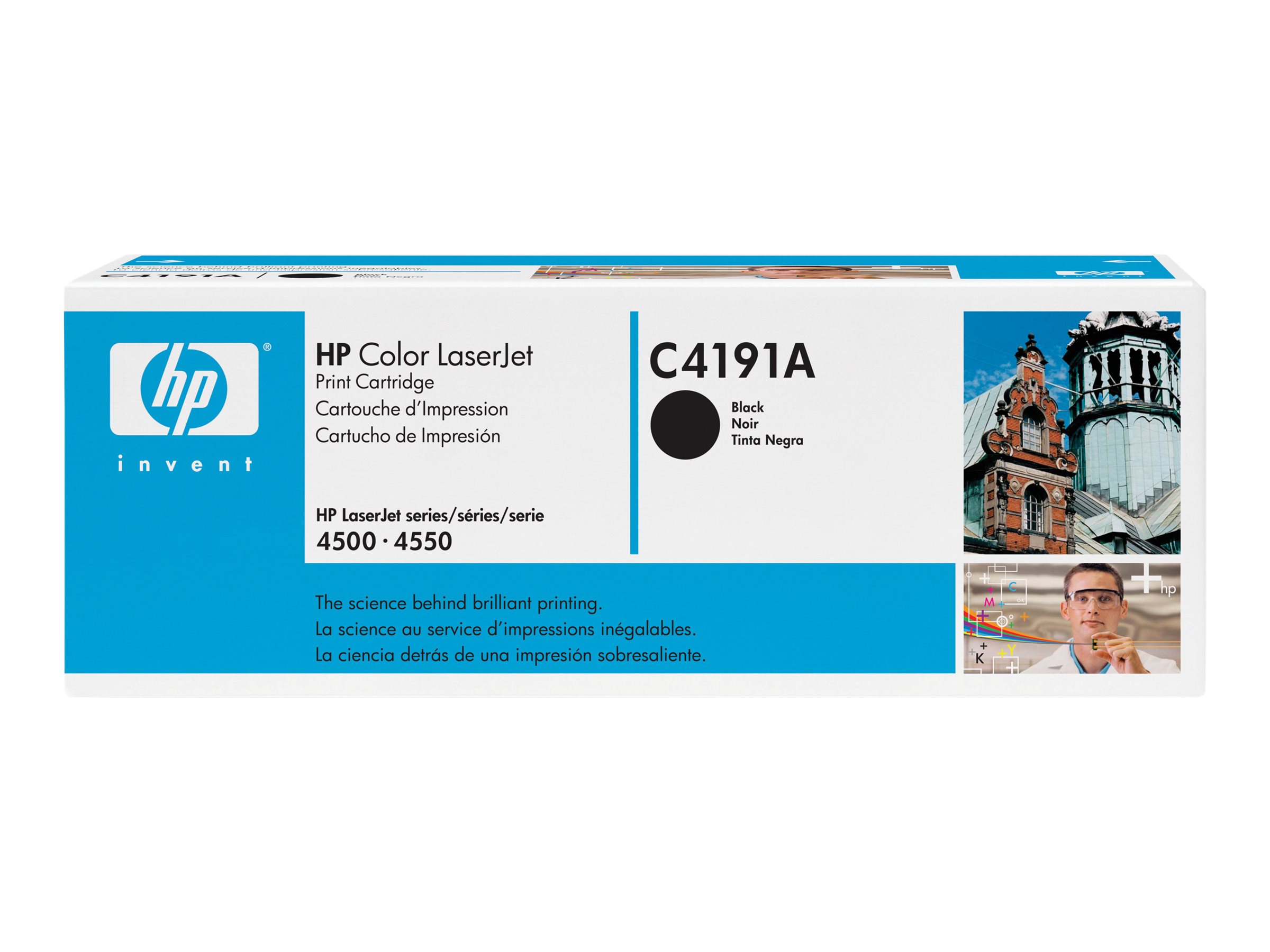 HP C4191A - Toner schwarz - fr Color LaserJet 4500, 4500dn, 4500n, 4550, 4550DN, 4550HDN, 4550N