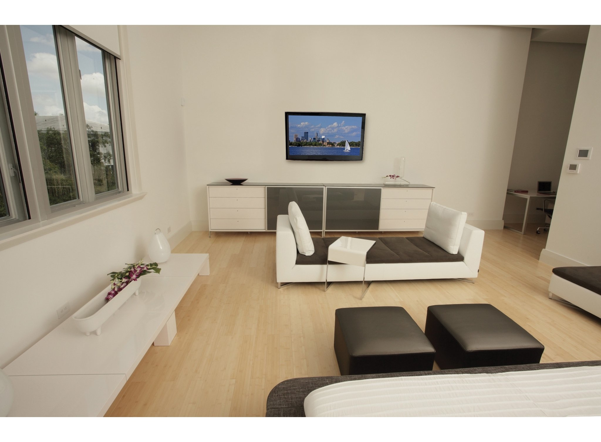 Peerless PT632 soporte para TV 109,2 cm (43) Negro