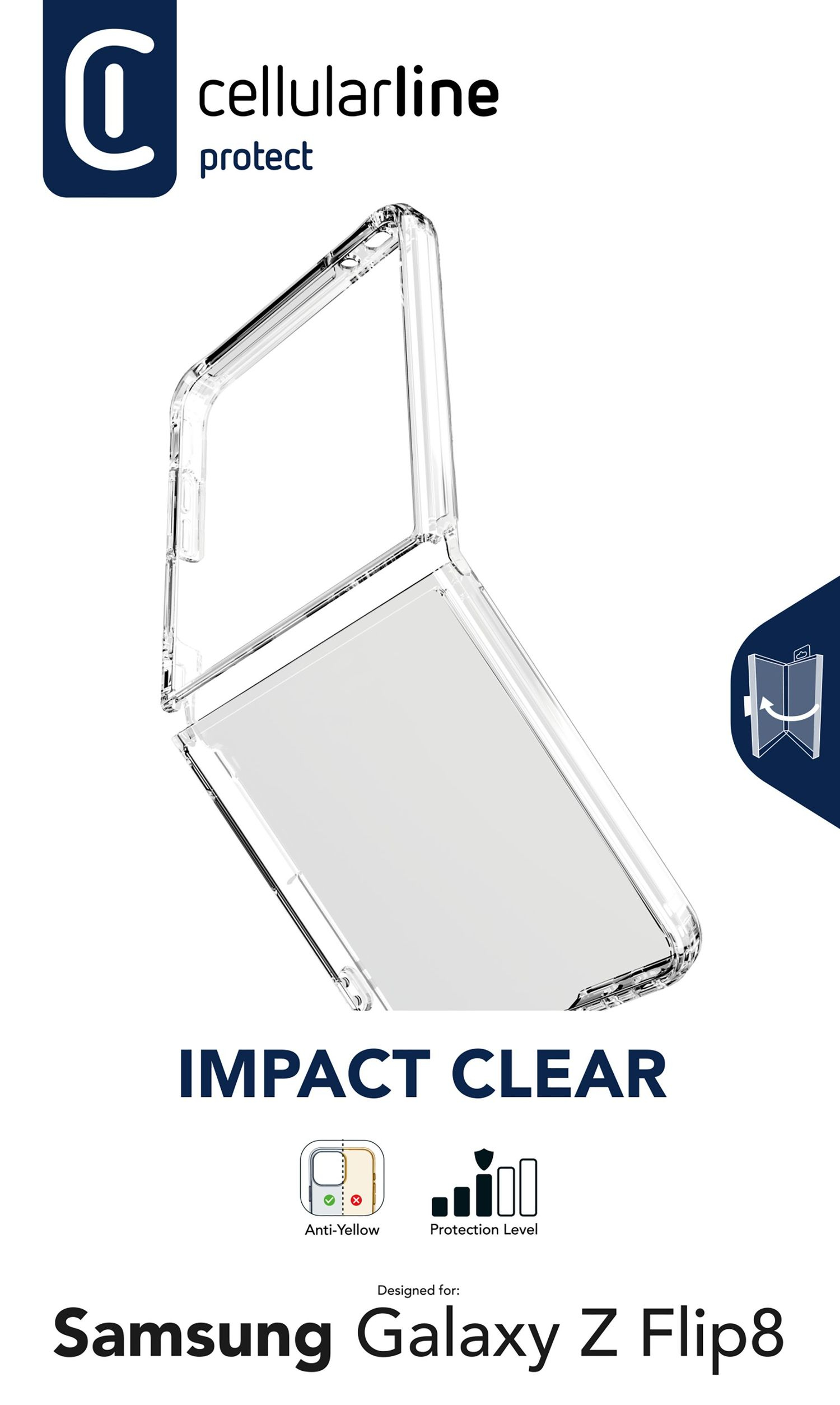 Cellularline Impact Clear - Galaxy Z Flip8