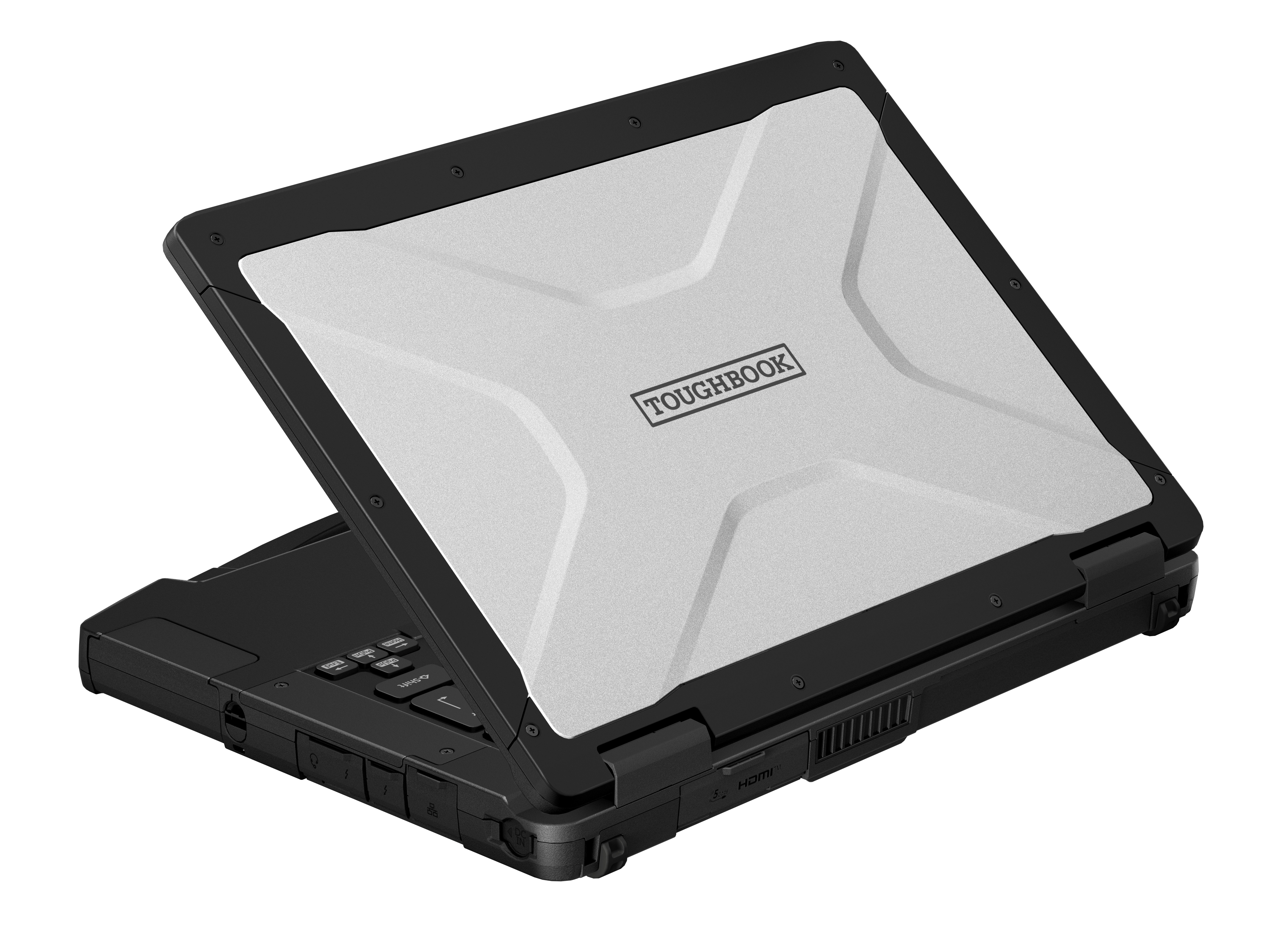 Panasonic Toughbook 56 mk1 Intel Core Ultra 5 235H Computer portatile 35,6 cm (14) Touch screen WUXGA 16 GB DDR5-SDRAM 512 GB SSD Wi-Fi 7 (802.11be) Windows 11 Pro Nero, Grigio