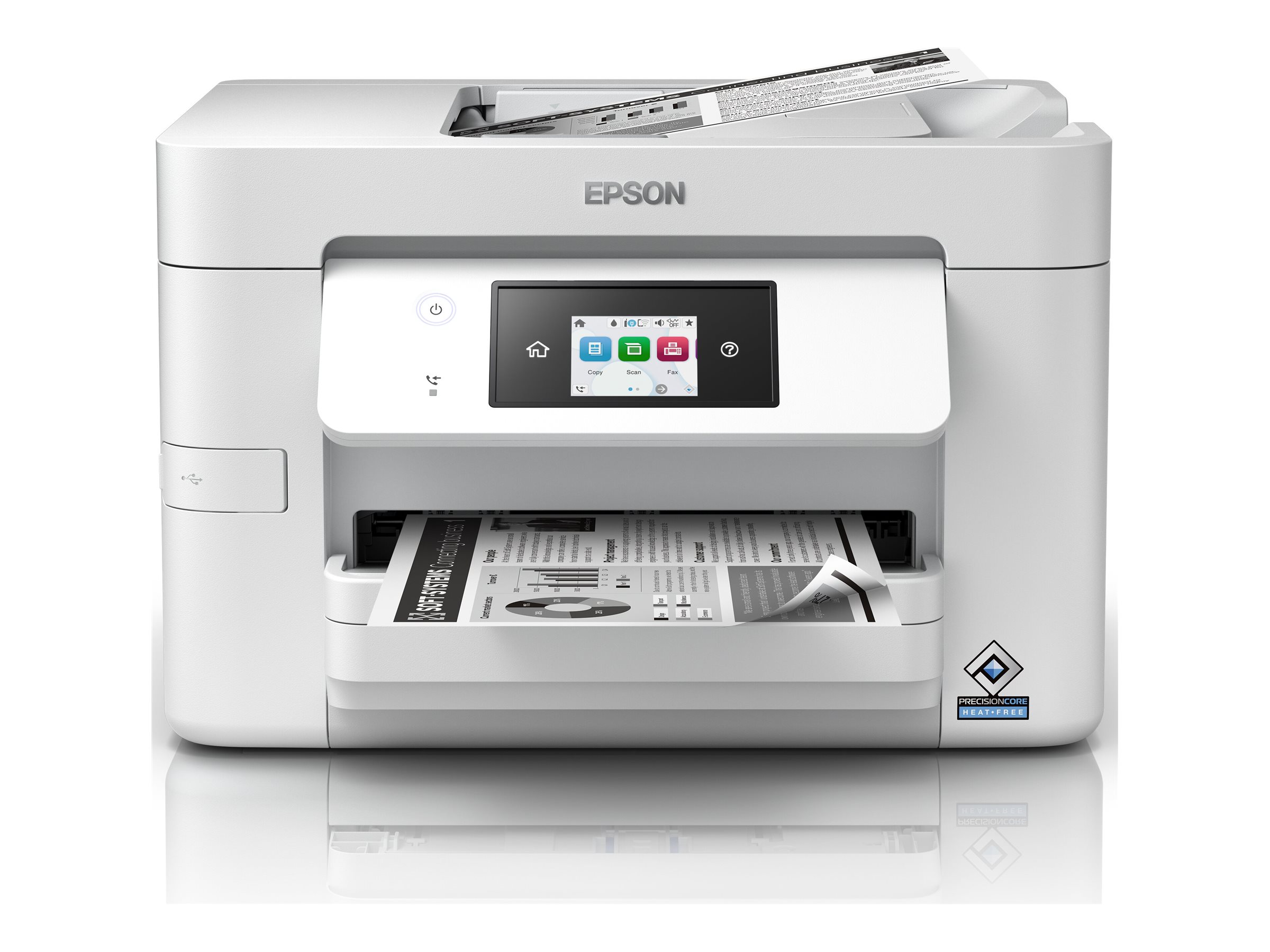 Epson WorkForce Pro WF-M4619DWF - Multifunktionsdrucker - s/w - Tintenstrahl - A4/Legal (Medien)
