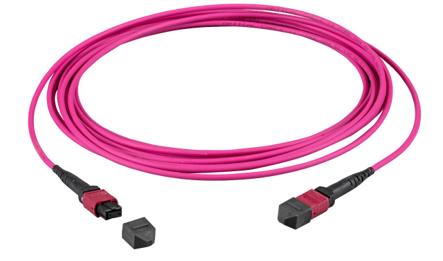 EFB Elektronik MTPF12MTPFOM4-1 cavo a fibre ottiche 1 m MTP OM4 Viola