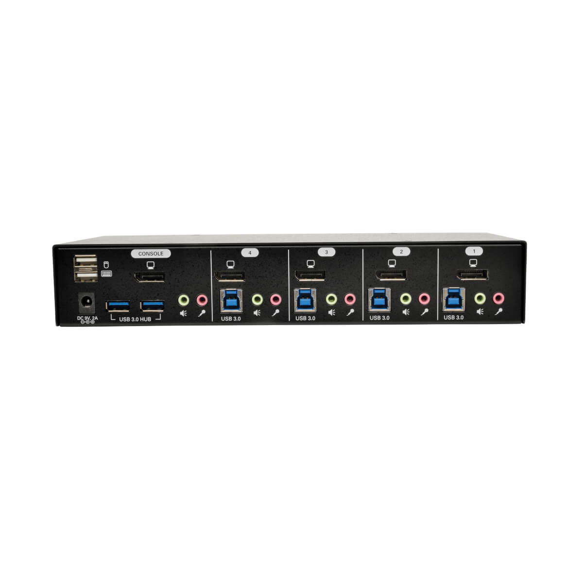 Tripp Lite B004-DPUA4-K switch per keyboard-video-mouse (kvm) Nero