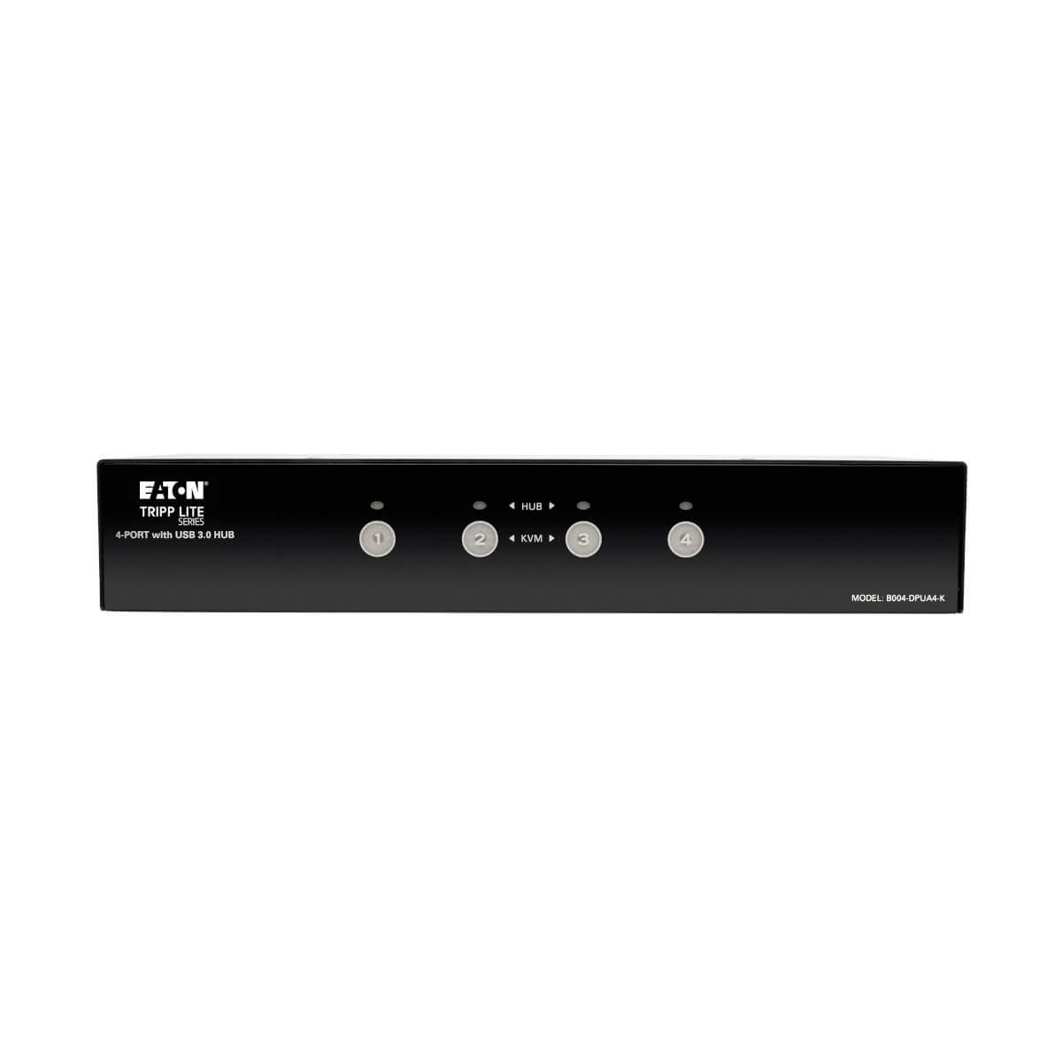 Tripp Lite B004-DPUA4-K switch per keyboard-video-mouse (kvm) Nero