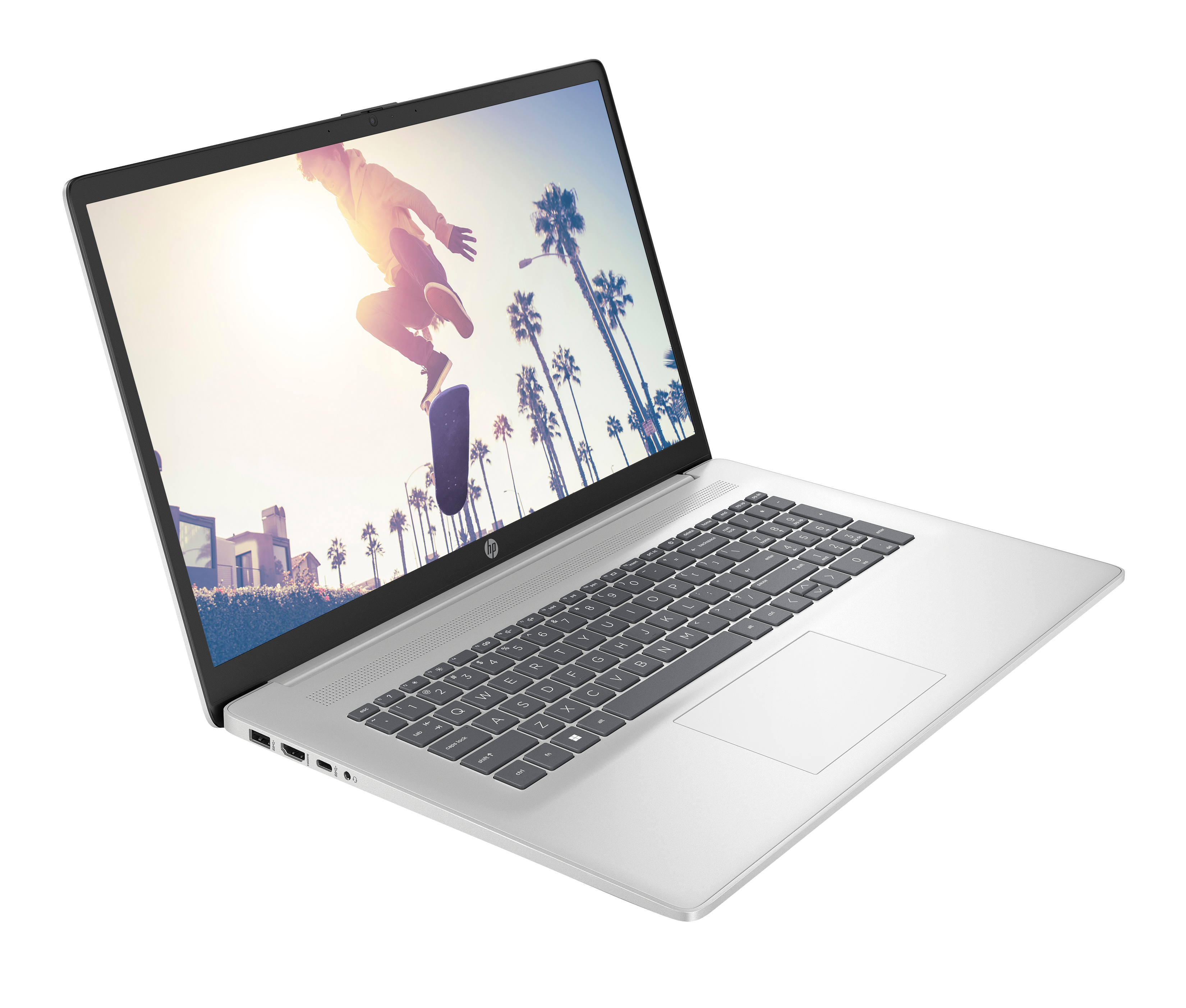 HP Laptop 17-cn4052ng - Intel Core 5 120U / 1.4 GHz - FreeDOS 3.0 - Intel Graphics - 16 GB RAM - 512 GB SSD NVMe - 43.9 cm (17.3)