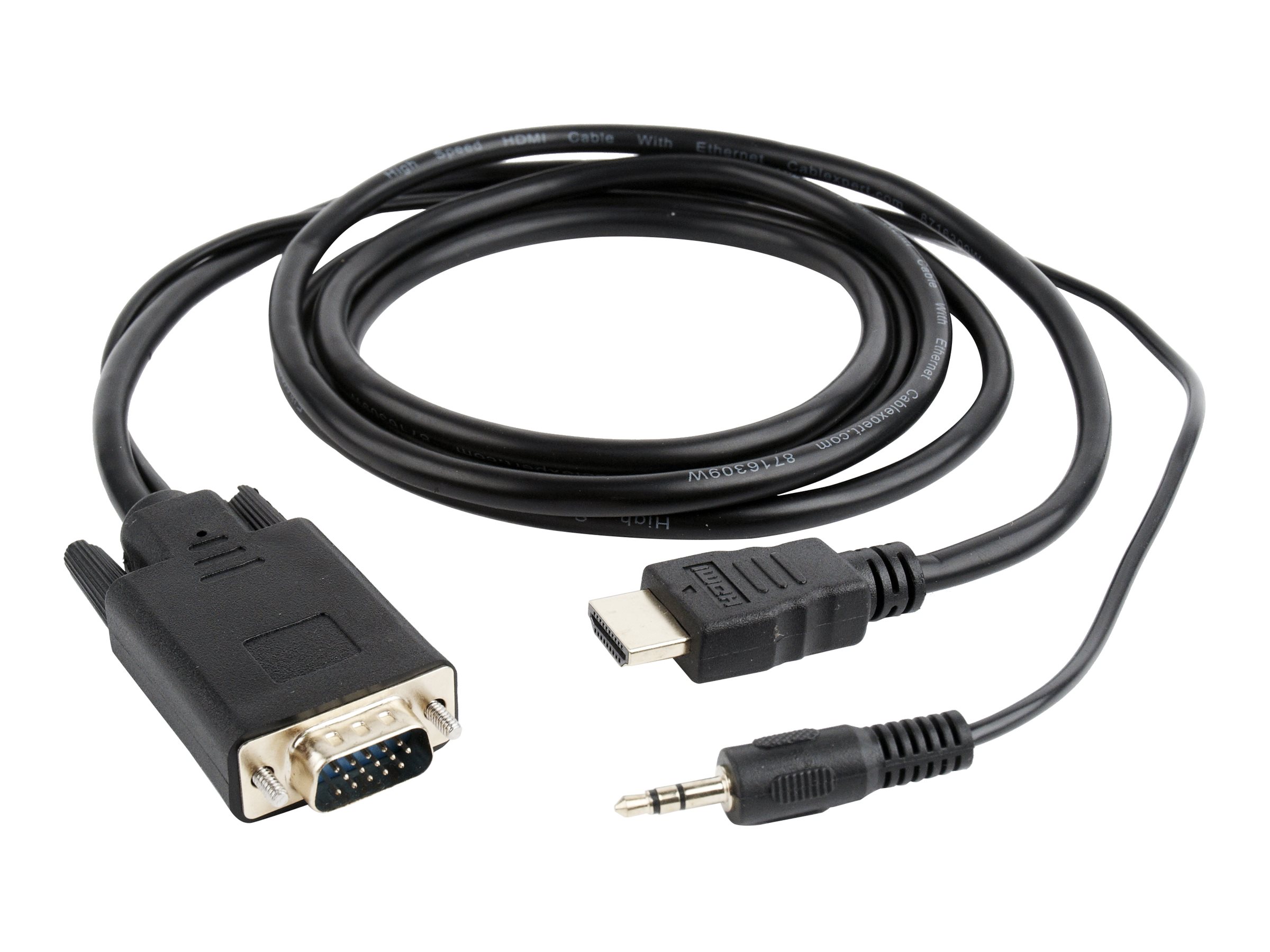 Gembird Cablexpert A-HDMI-VGA-03-10 - Adapterkabel - HDMI mnnlich zu HD-15 (VGA)