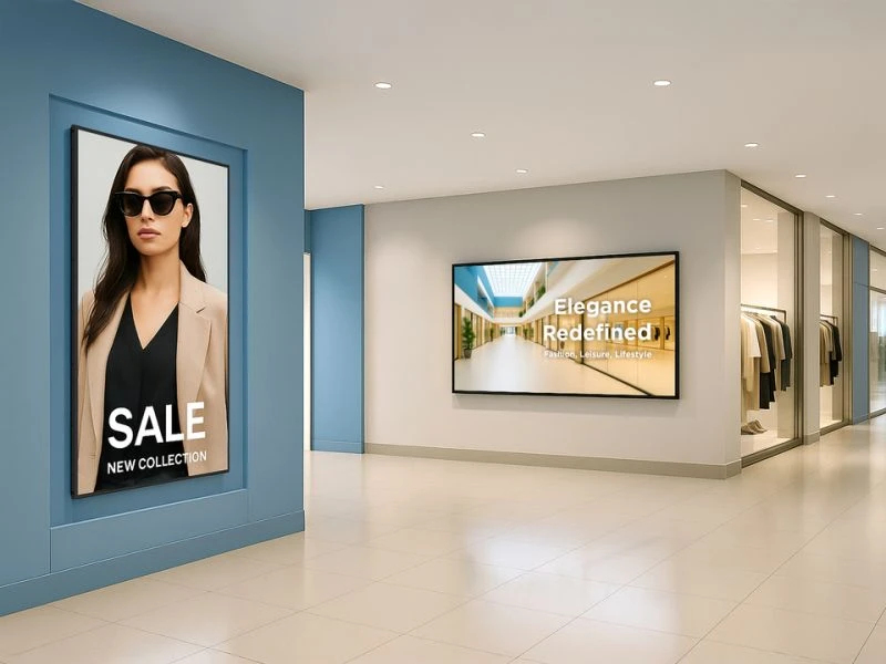 Viewsonic CDE5014-2C �cran daffichage dynamique �cran plat de signalisation num�rique 127 cm (50) LCD Wifi 500 cd/m� 4K Ultra HD Noir Int�gr� dans le processeur Android 14 24/7
