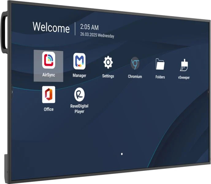 Viewsonic CDE5014-2C �cran daffichage dynamique �cran plat de signalisation num�rique 127 cm (50) LCD Wifi 500 cd/m� 4K Ultra HD Noir Int�gr� dans le processeur Android 14 24/7