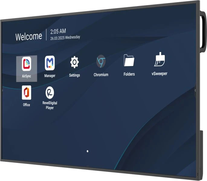 Viewsonic CDE5014-2C �cran daffichage dynamique �cran plat de signalisation num�rique 127 cm (50) LCD Wifi 500 cd/m� 4K Ultra HD Noir Int�gr� dans le processeur Android 14 24/7