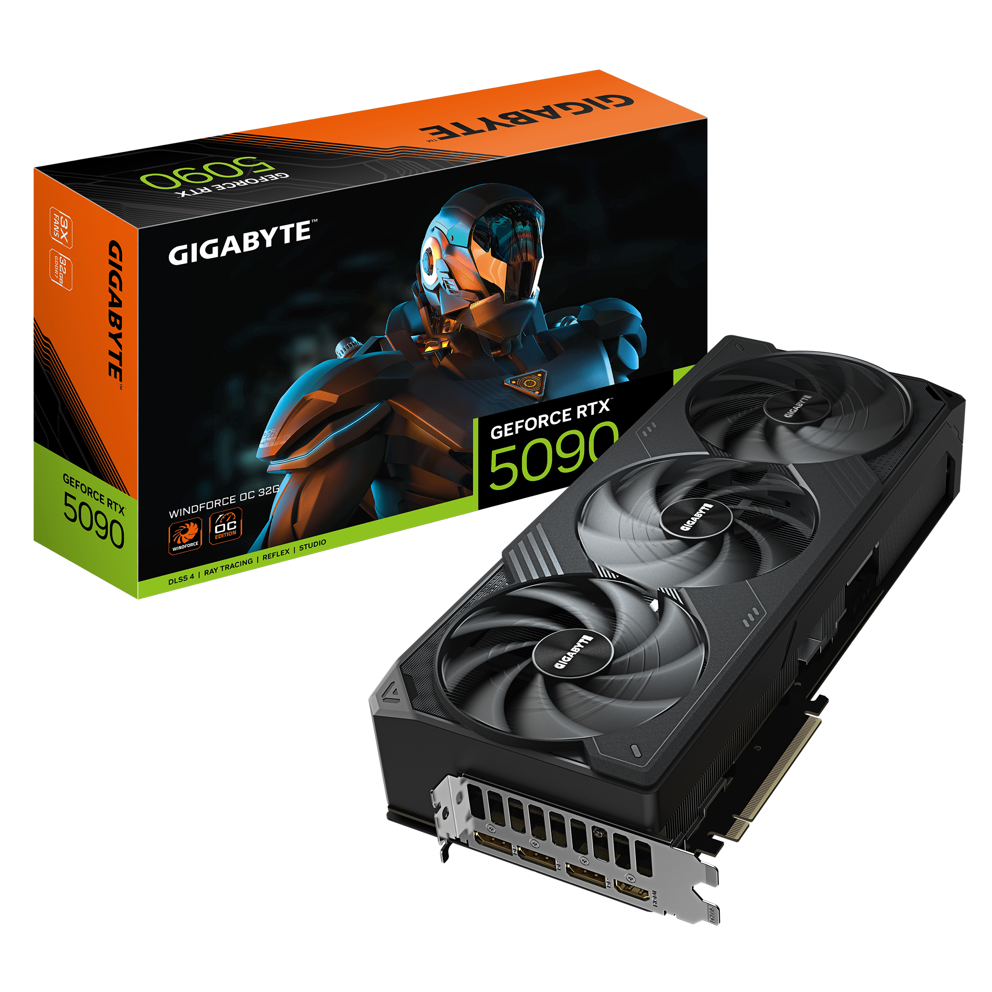 Gigabyte GeForce RTX 5090 WINDFORCE OC 32G - Grafikkarten