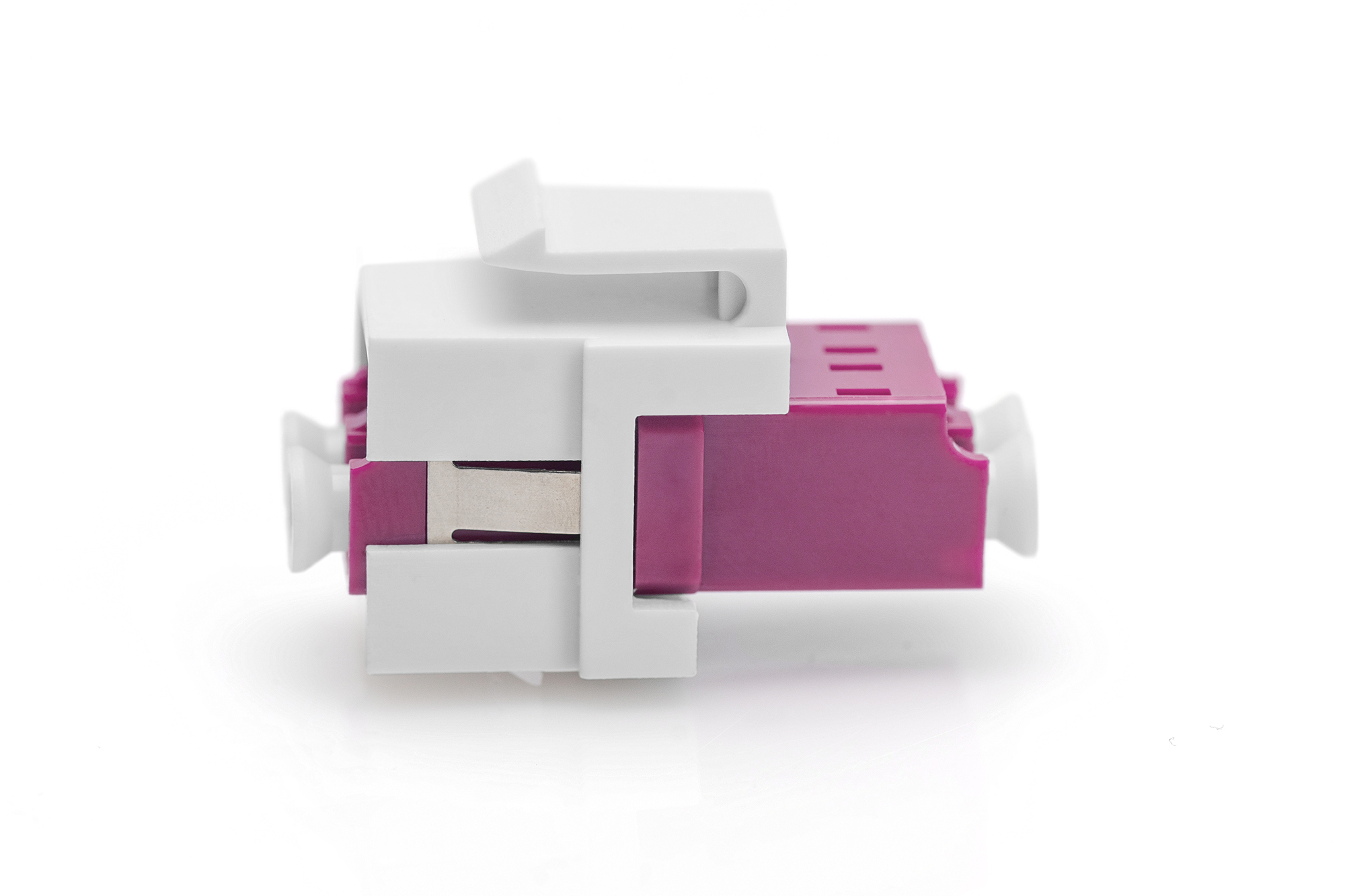 Digitus DN-96019-1-K adattatore di fibra ottica LC/LC 1 pz Viola