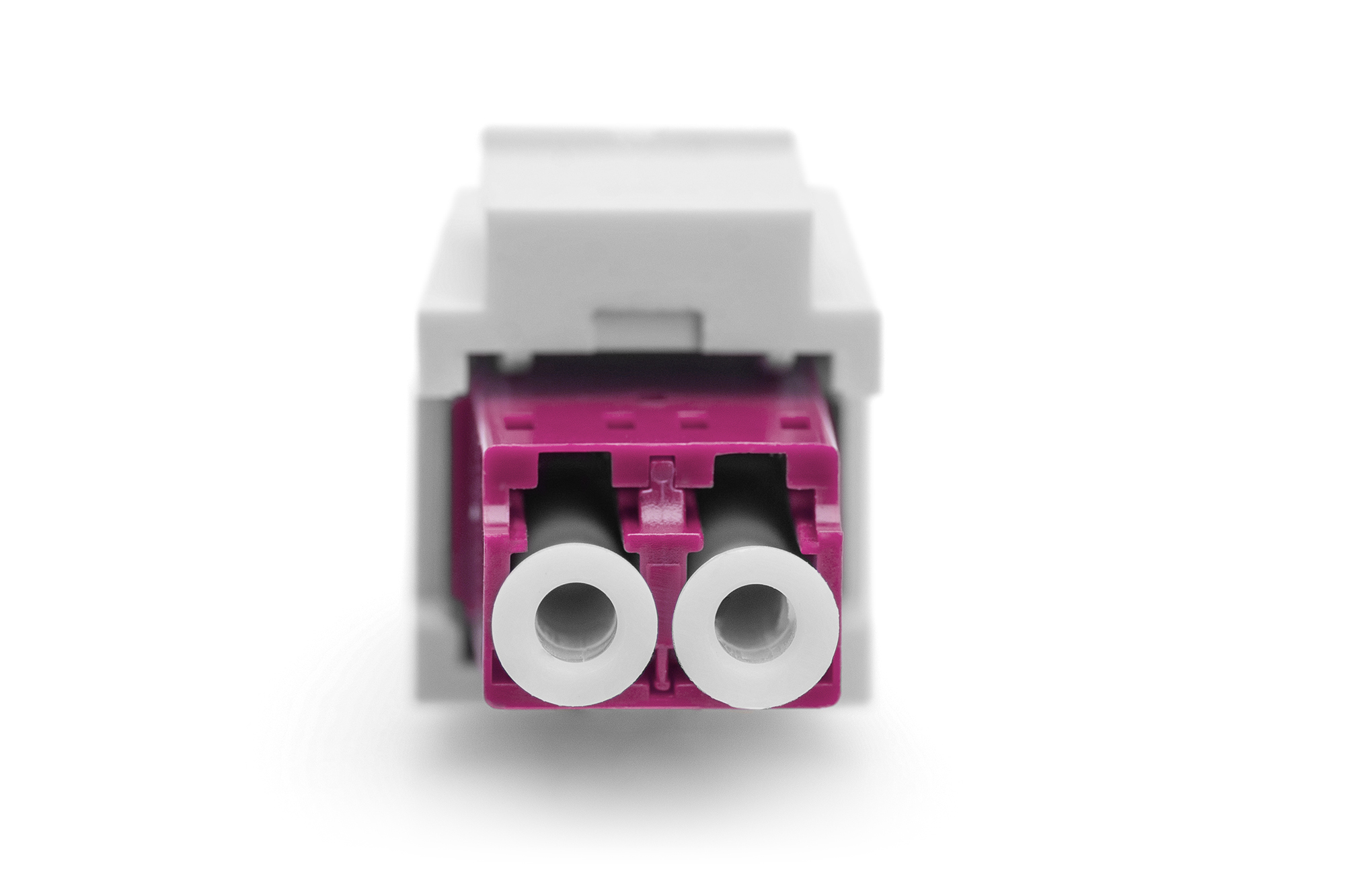 Digitus DN-96019-1-K adattatore di fibra ottica LC/LC 1 pz Viola