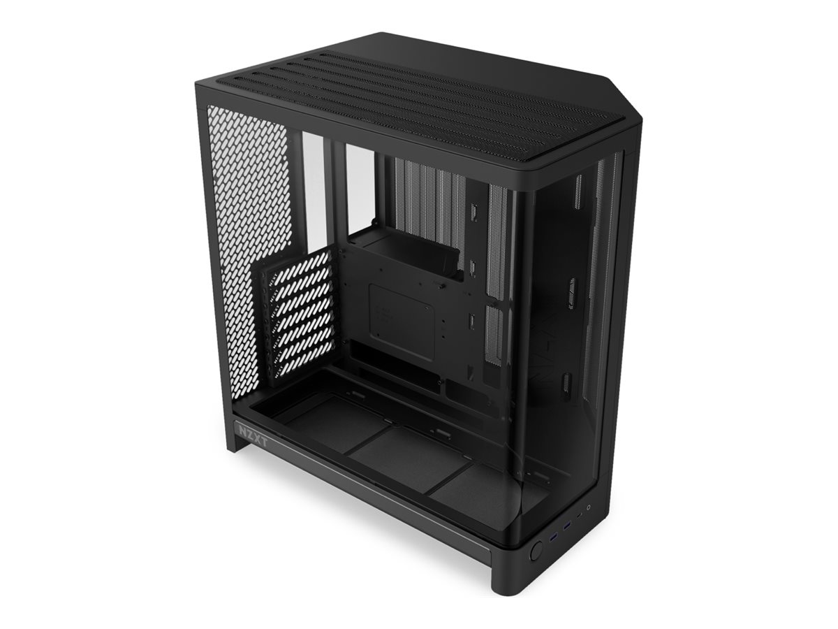 NZXT H series H6 - Mid tower - ATX - Seitenteil mit Fenster (geh�rtetes Glas)