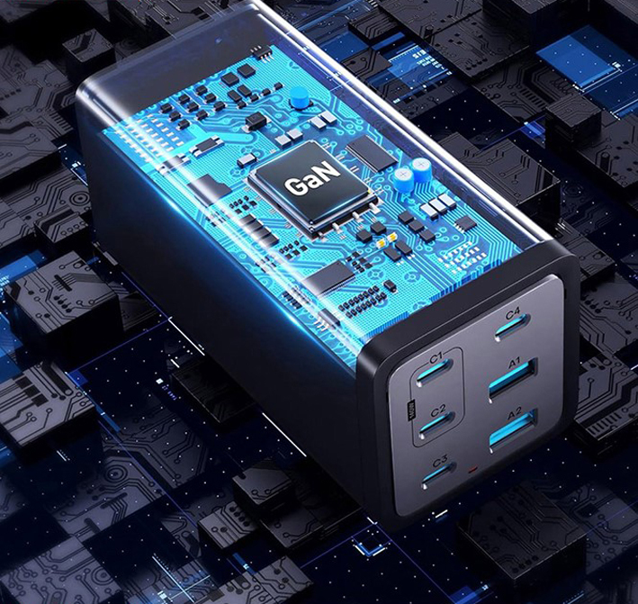 Conceptronic OZUL06BE chargeur dappareils mobiles Universel Noir Secteur Charge rapide Intrieure