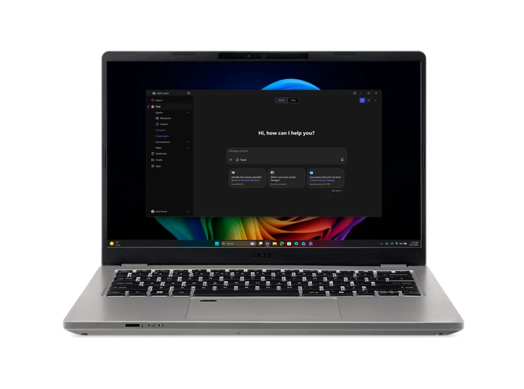 Acer TravelMate P4 14 AI TMP414-56-TCO - Intel Core Ultra 5 325 / 2.1 GHz - Win 11 Pro - Intel Graphics - 16 GB RAM - 512 GB SSD NVMe - 35.6 cm (14)
