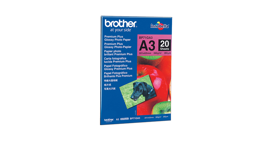 Brother BP71GA3  Brother Carta lucida A3