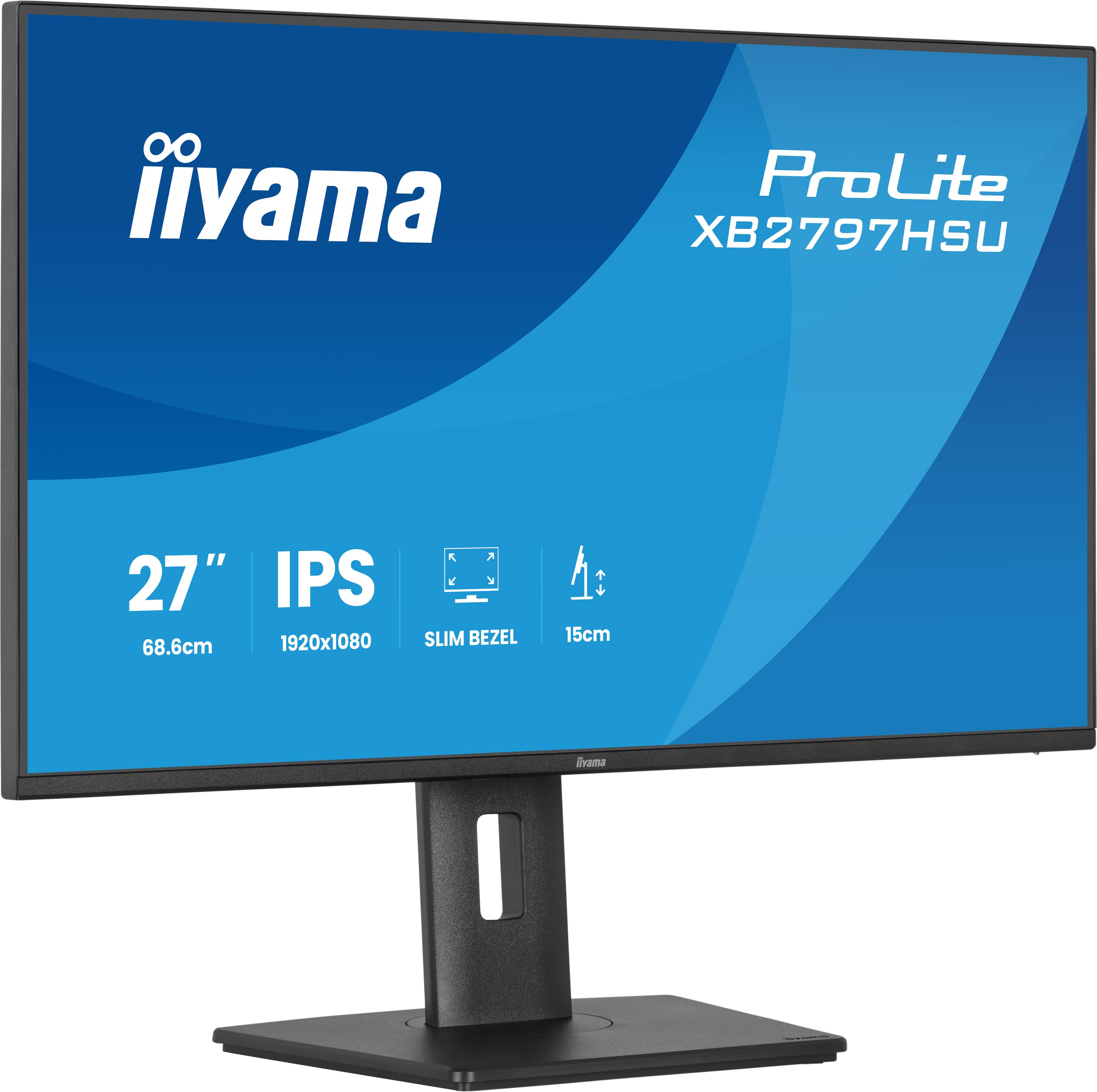 iiyama ProLite XB2797HSU-B1 pantalla para PC 68,6 cm (27) 1920 x 1080 Pixeles Full HD LED Negro