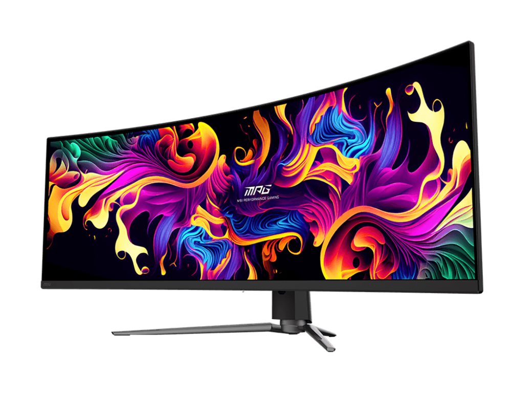MSI MPG 491CQPXDE QD-OLED - OLED-Monitor - Gaming - gebogen - 124.5 cm (49)