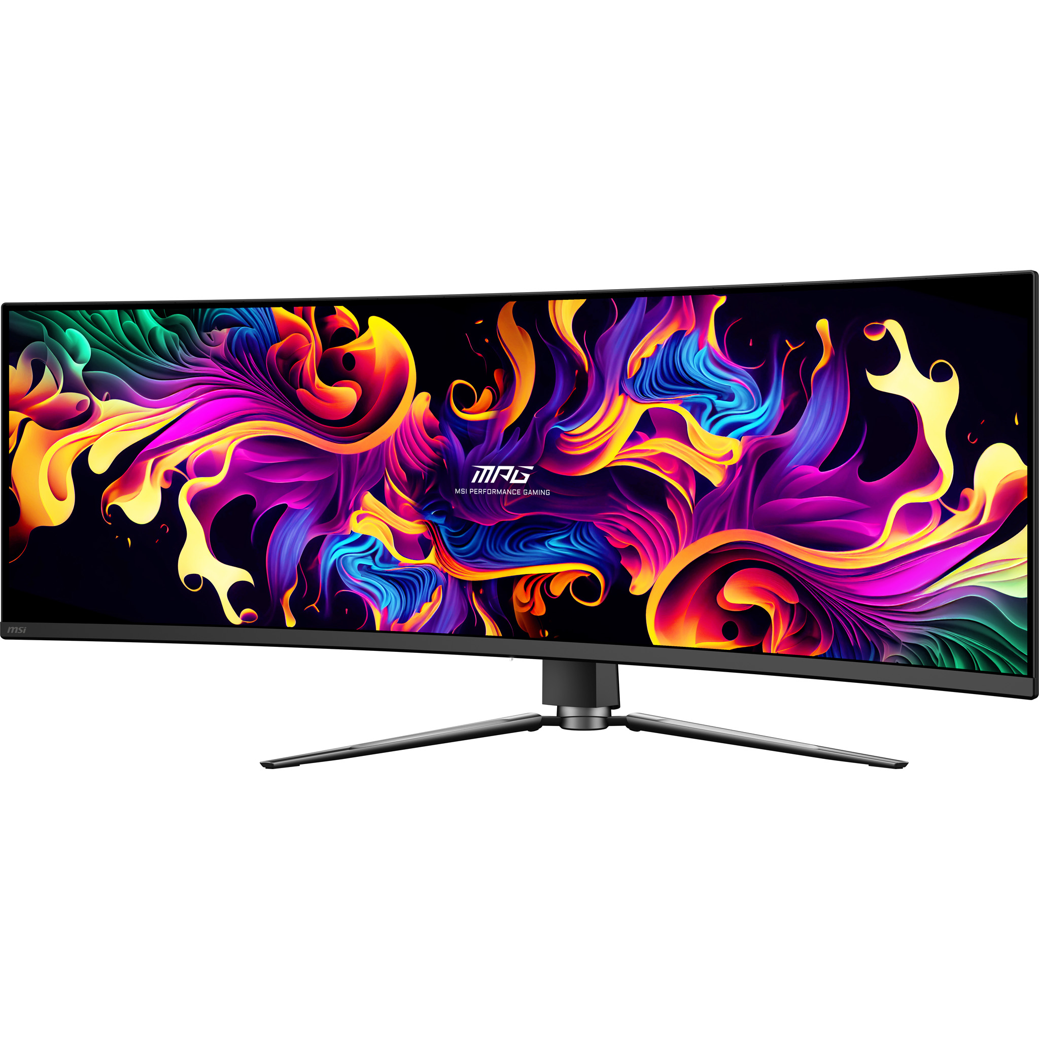 MSI MPG 491CQPXDE QD-OLED - OLED-Monitor - Gaming - gebogen - 124.5 cm (49)