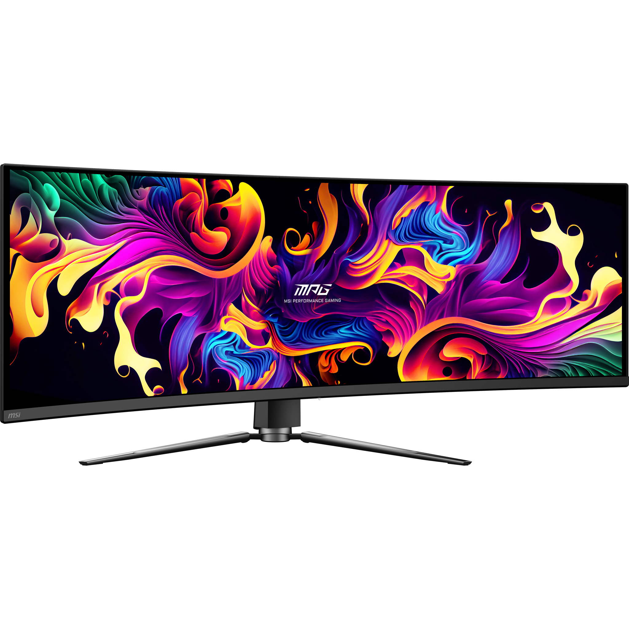 MSI MPG 491CQPXDE QD-OLED - OLED-Monitor - Gaming - gebogen - 124.5 cm (49)