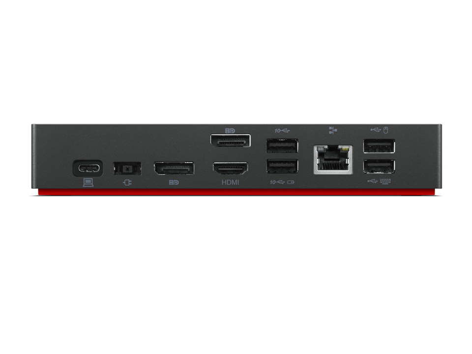 Lenovo ThinkPad Universal USB-C Dock Almbrico USB 3.2 Gen 1 (3.1 Gen 1) Type-C Negro