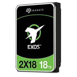Seagate EXOS 2X18 18TB SAS 3.5IN