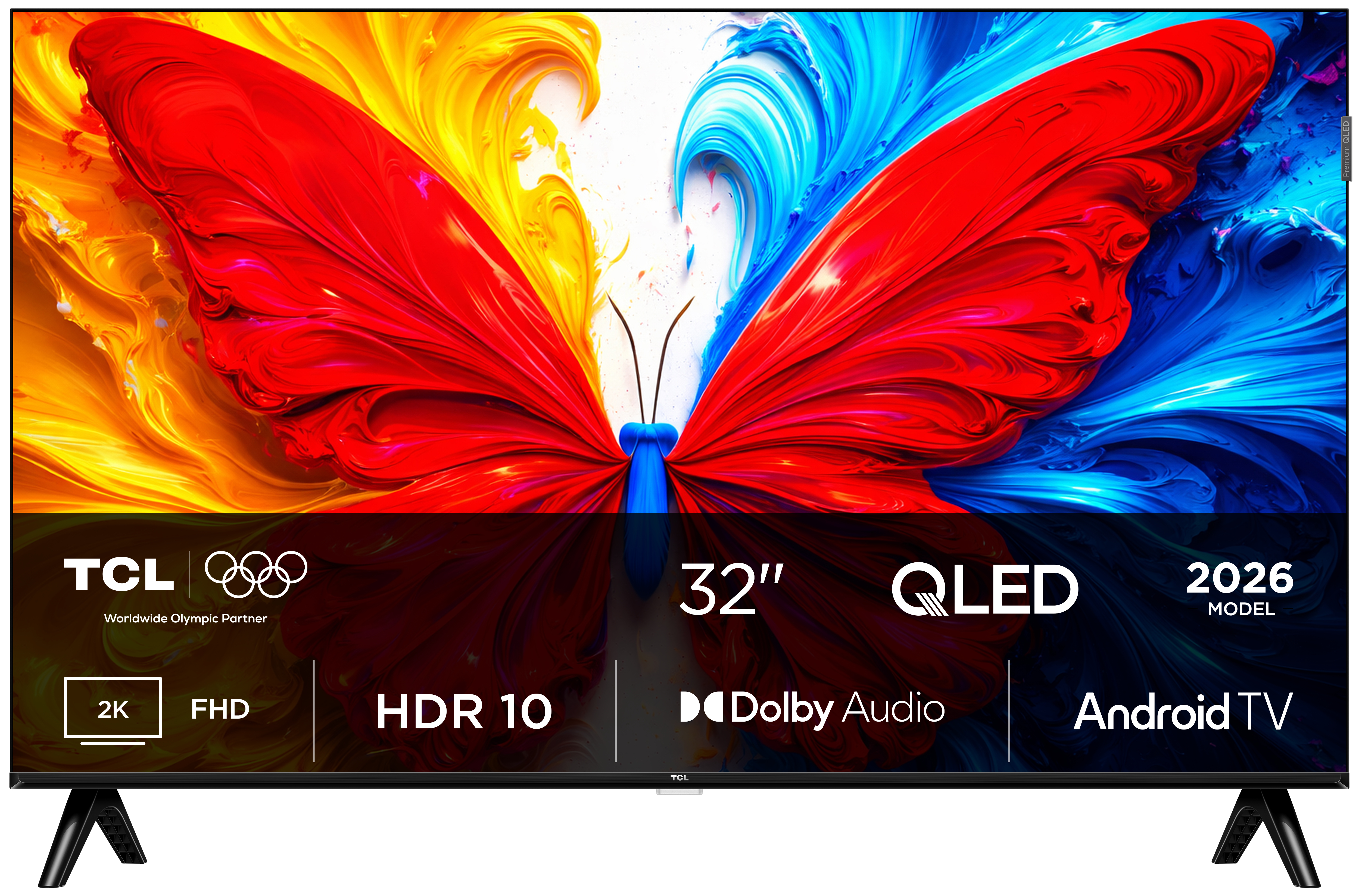 TCL S5L 32S5L TV 32 Full HD Smart Wi-Fi Black 300 cd/m2 - Flachbildschirm (TFT/LCD) - 81,3 cm