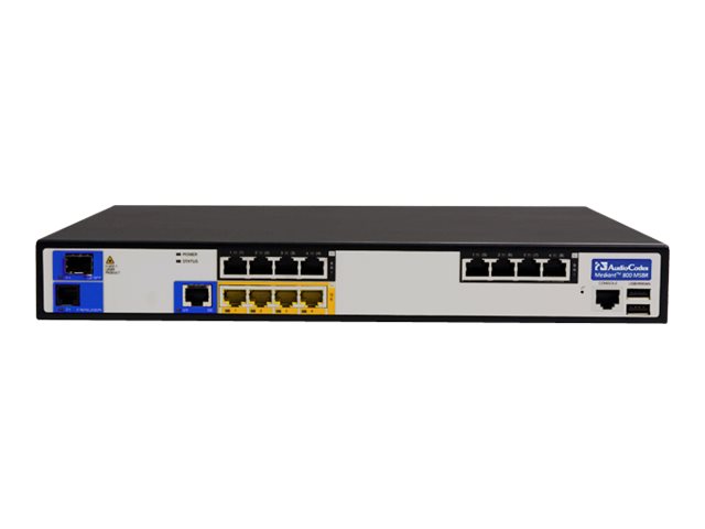 AudioCodes Mediant 800B MSBR with a single E1/T1 Voice Interfaces and two-pair SHDSL WAN