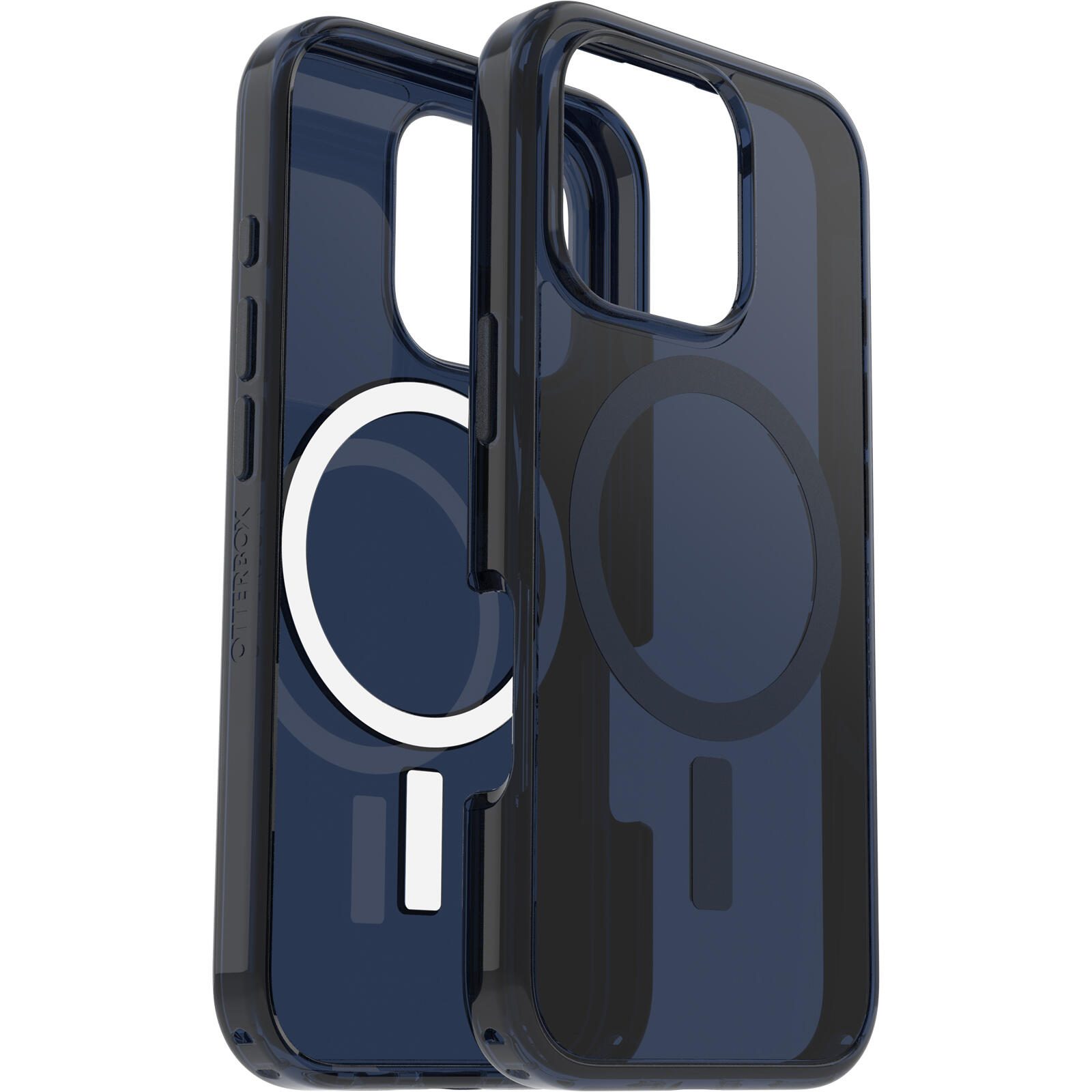 OtterBox Symmetry Series Clear - Hintere Abdeckung f�r Mobiltelefon - kompatibel mit MagSafe - Polycarbonatschicht, thermoplastischer Elastomer (TPE)