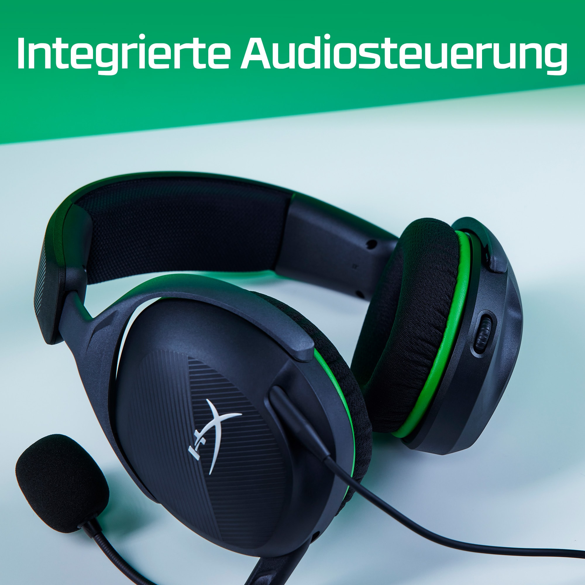 HP CloudX Stinger 2 Core Gaming-Headsets Xbox wei� - Kabelgebunden - Gaming - 10 - 25000 Hz - 275 g - Kopfh�rer - Wei�