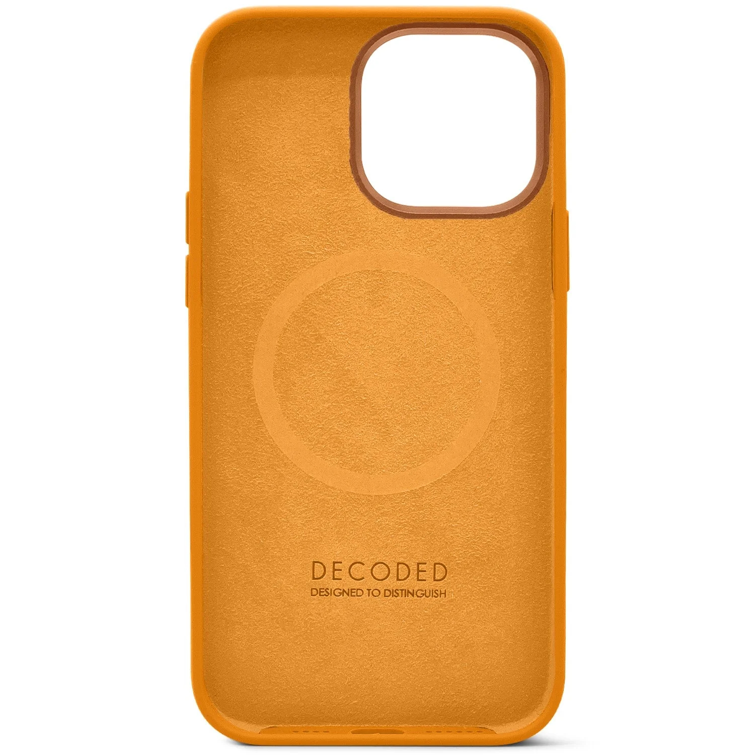 Funda cuero Decoded Backcover con MagSafe para iPhone 13