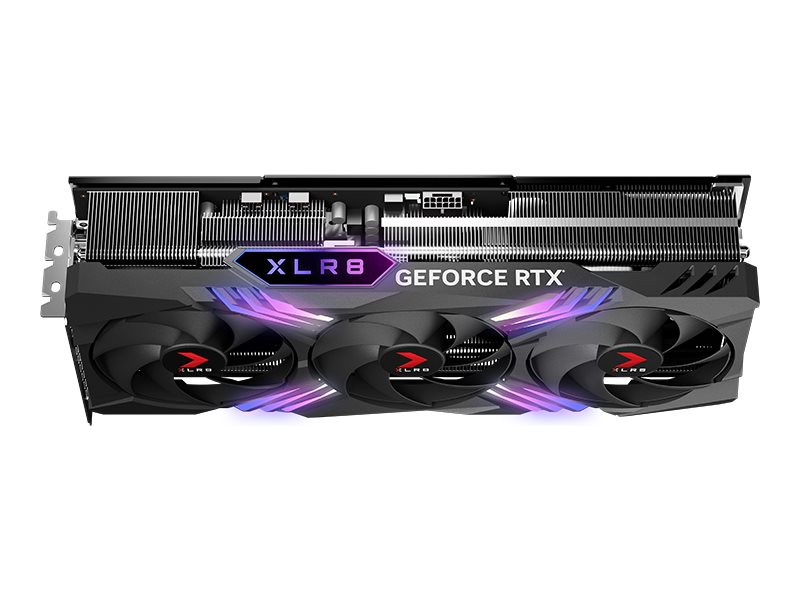 PNY XLR8 GeForce RTX 4080 16GB Gaming VERTO EPIC-X RGB Overclocked Triple Fan