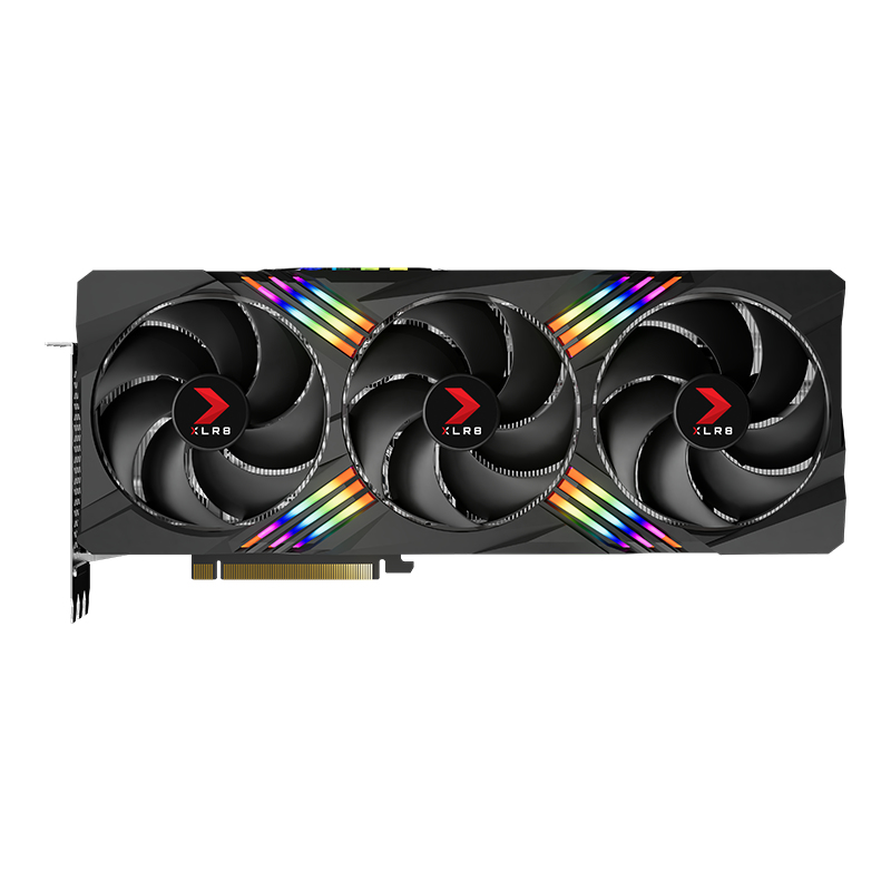 PNY XLR8 GeForce RTX 4080 16GB Gaming VERTO EPIC-X RGB Overclocked Triple Fan