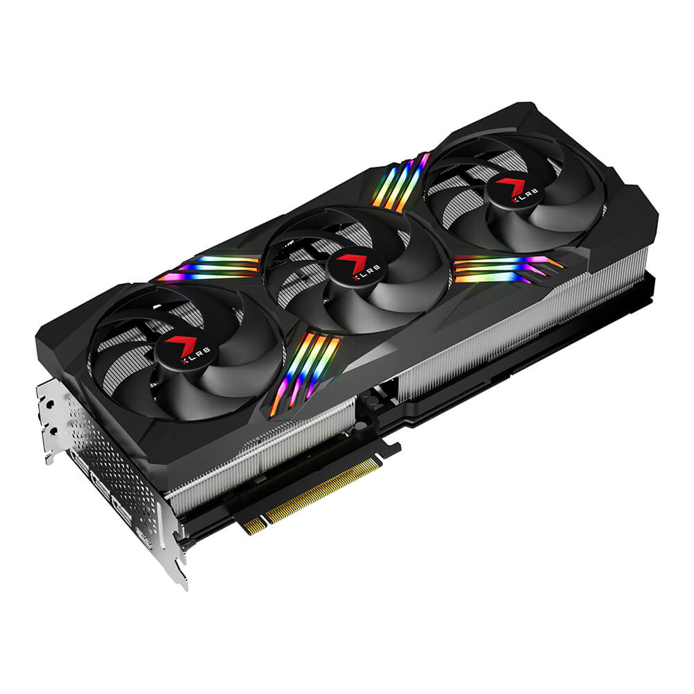 PNY XLR8 GeForce RTX 4080 16GB Gaming VERTO EPIC-X RGB Overclocked Triple Fan